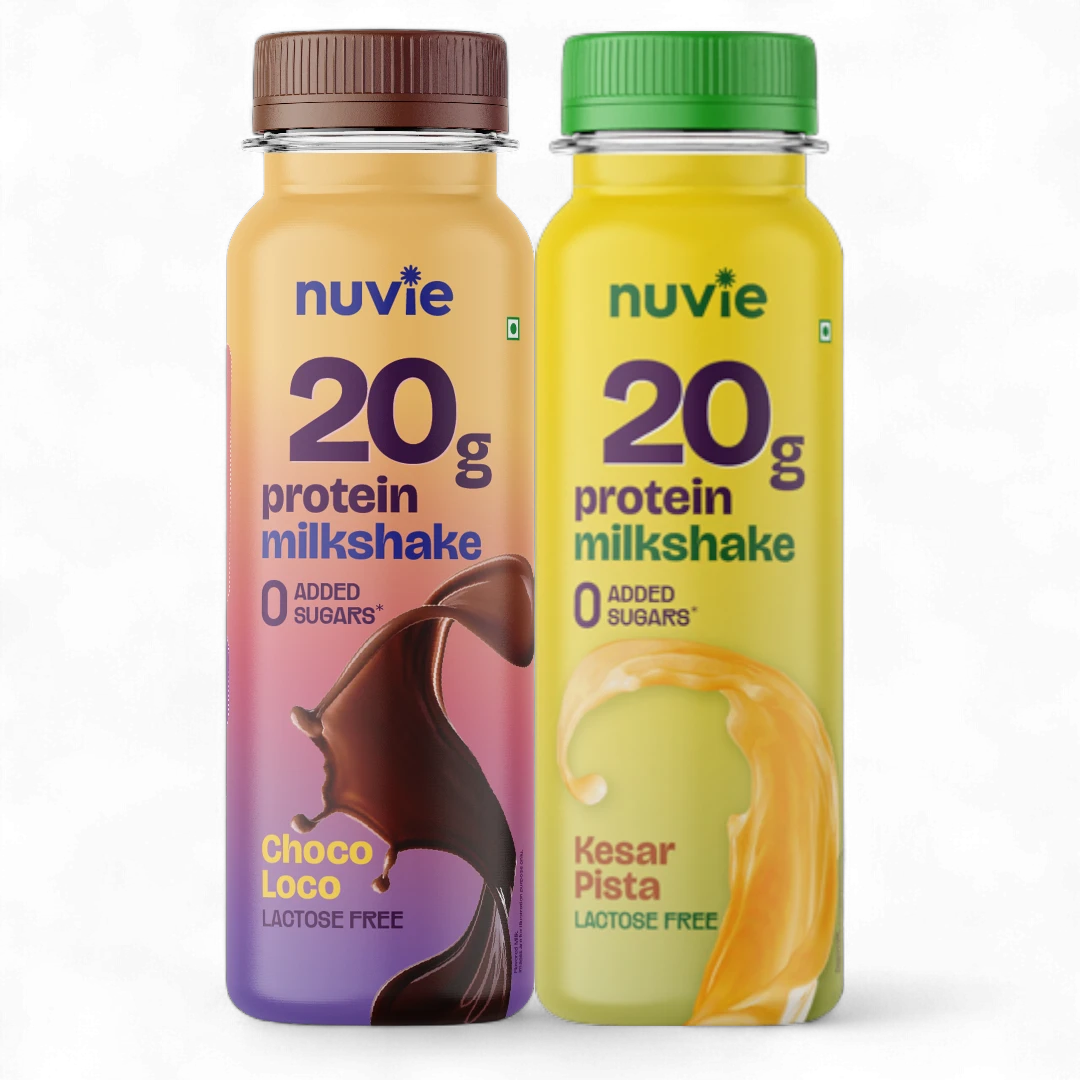 20g Protein Shake - 2 Flavors Variety Pack