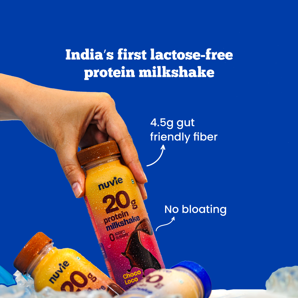 20gm Protein Milkshake Combo - Vanilla + Kesar Pista