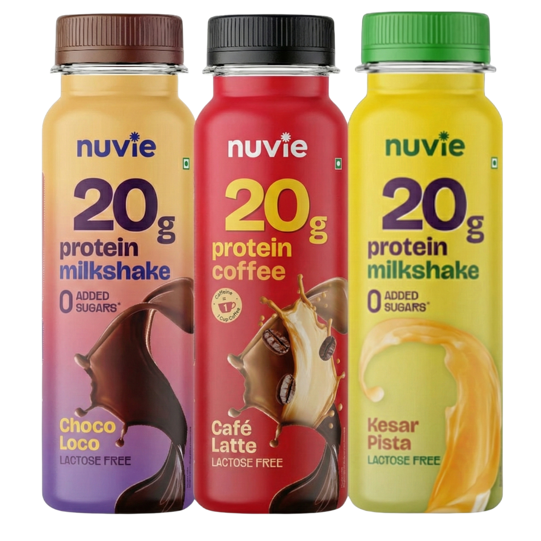 20g Protein Shake - 3 Flavors Variety Pack