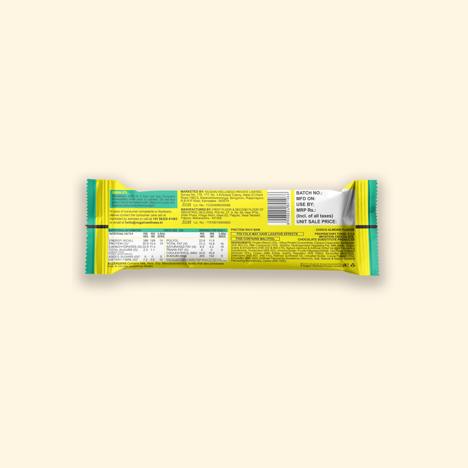 Choco Almond Protein Chocolate
