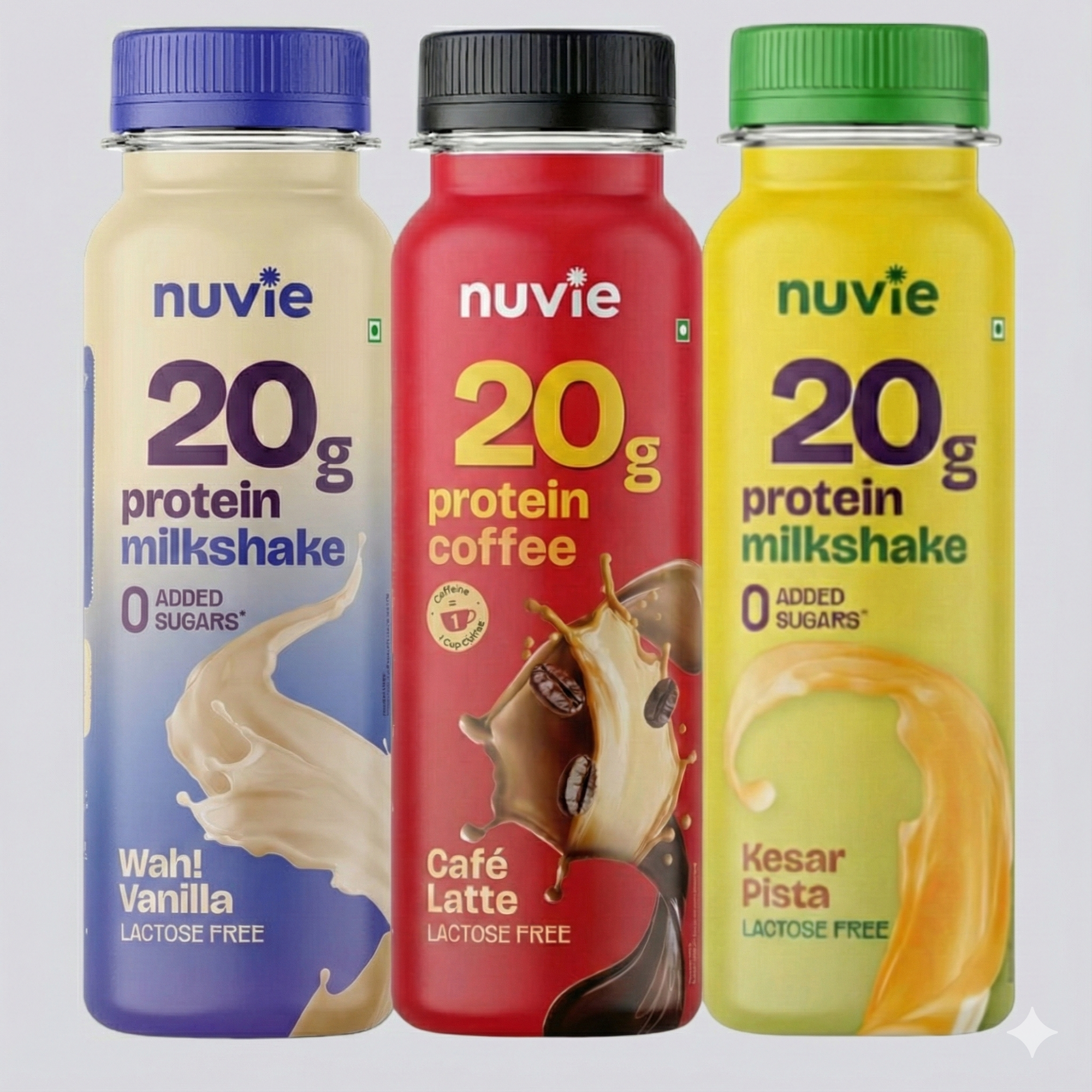 20g Protein Shake - 3 Flavors Variety Pack