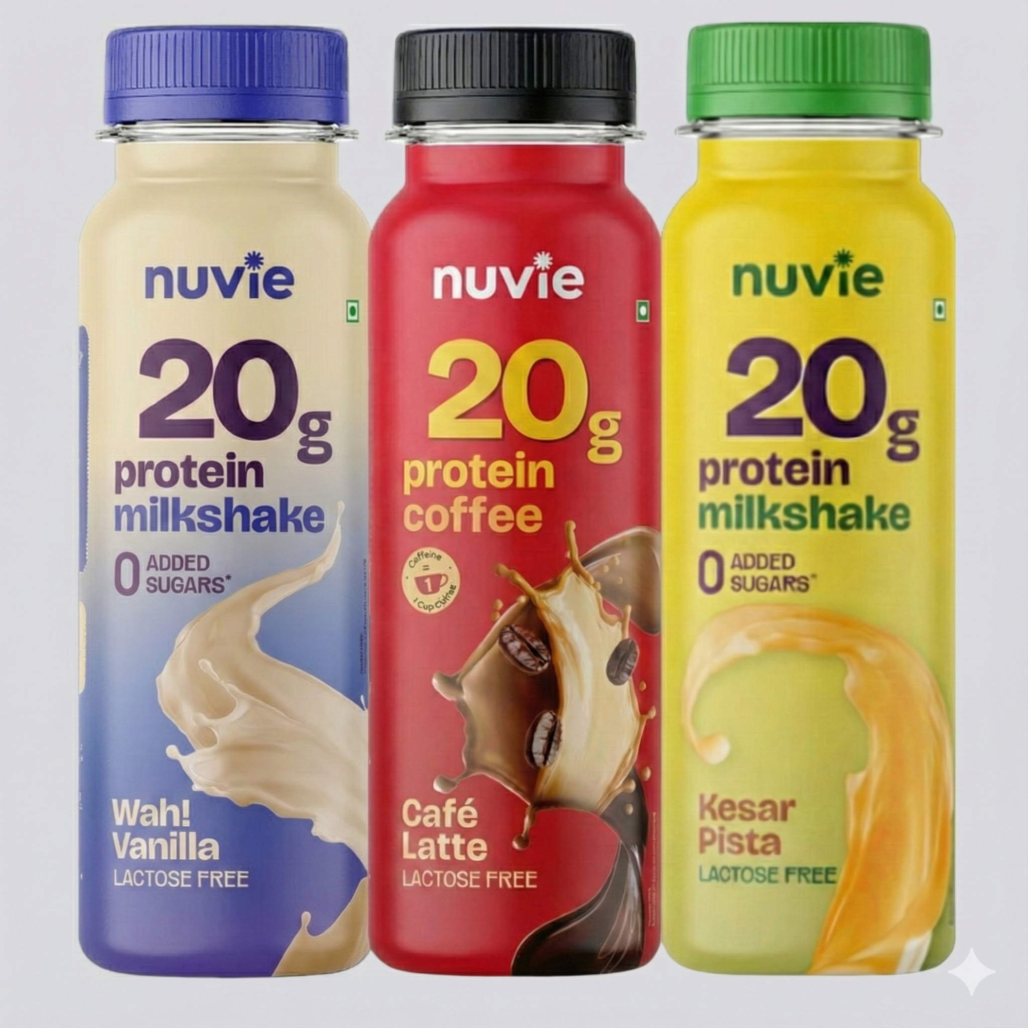 20g Protein Shake - 3 Flavors Variety Pack