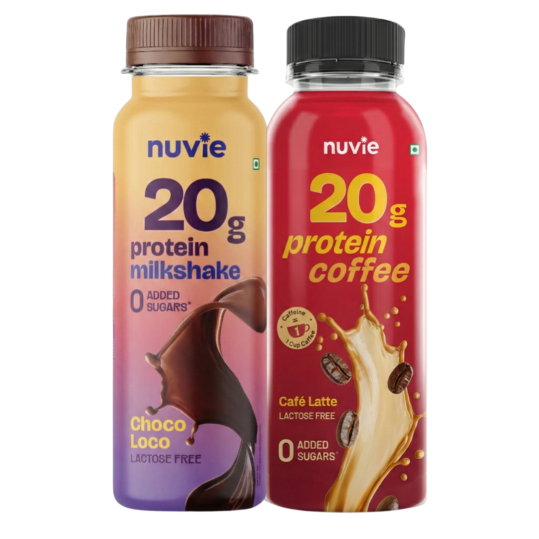 20g Protein Shake - 2 Flavors Variety Pack