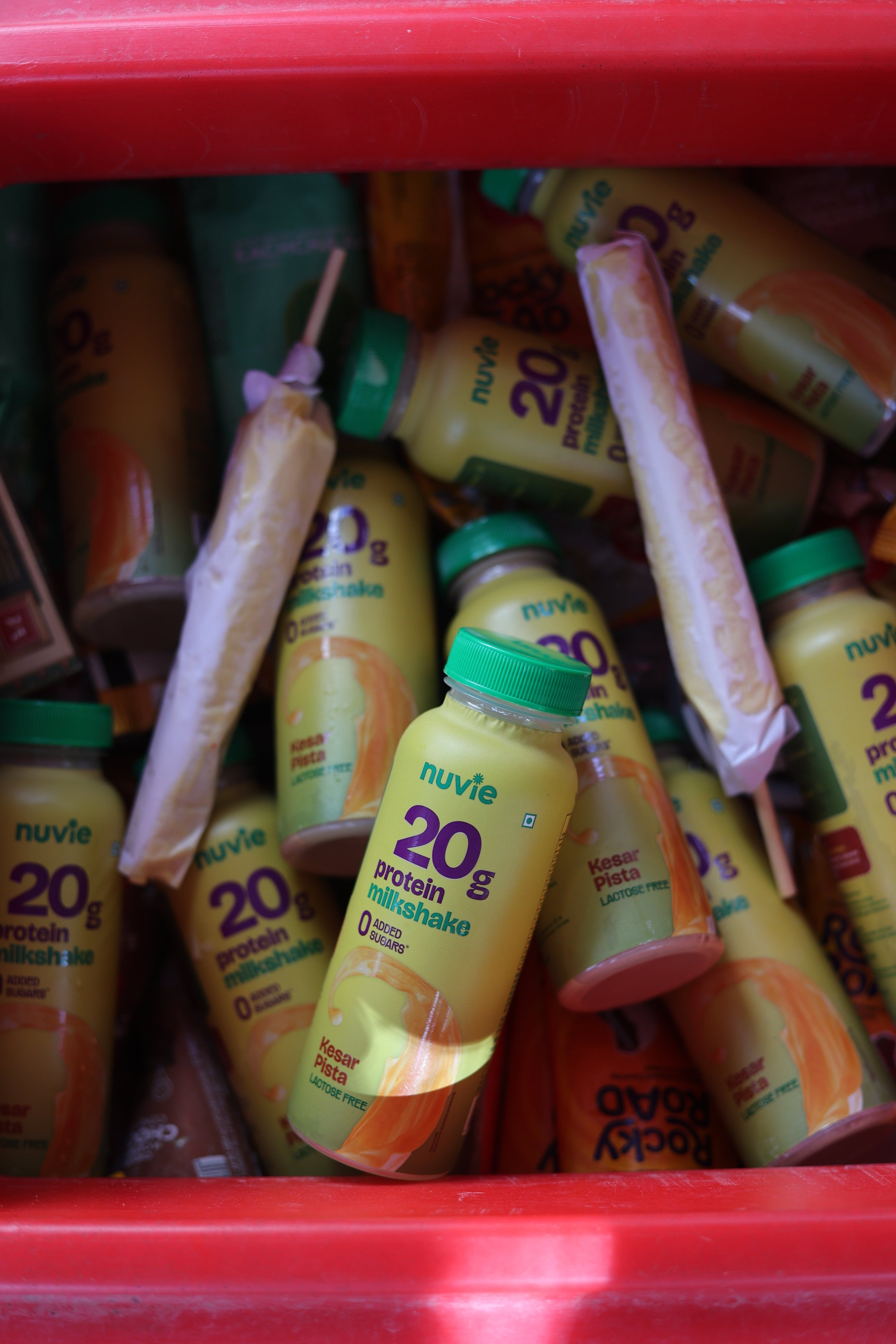 Nuvie 20 gm Protein Shake - Kesar Pista