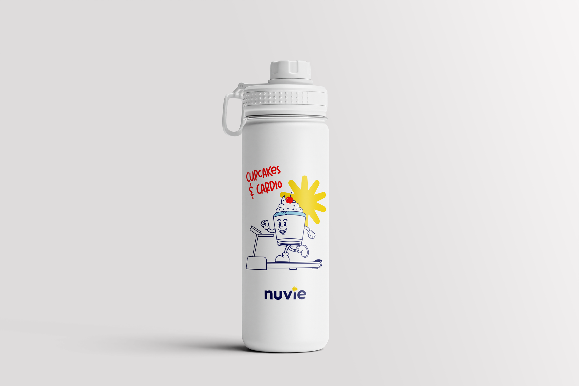 Nuvie Sipper 750 ml - Stainless Steel