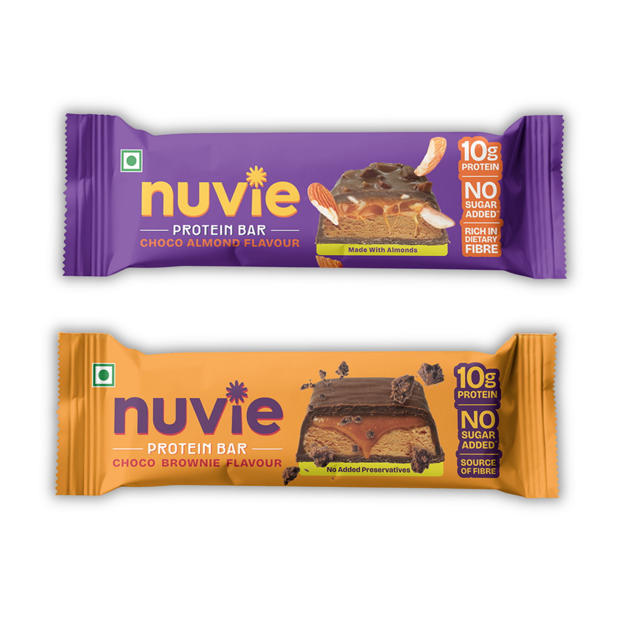Nuvie Protein Chocolate Bar - Variety Pack