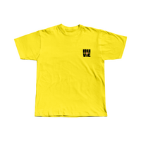 Nuvie Protein Maxxing Era Oversized Tee - Front - Banana Yellow